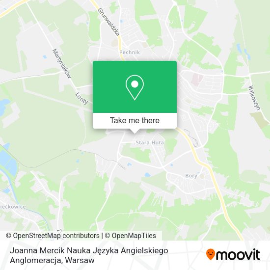 Joanna Mercik Nauka Języka Angielskiego Anglomeracja map