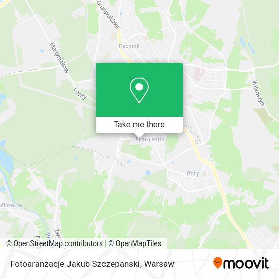 Fotoaranzacje Jakub Szczepanski map