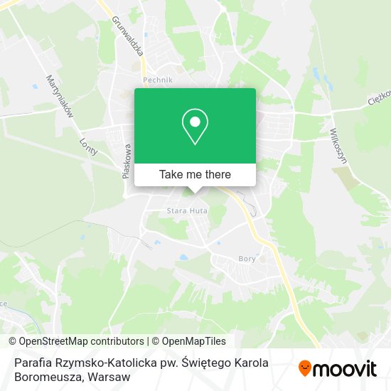 Parafia Rzymsko-Katolicka pw. Świętego Karola Boromeusza map