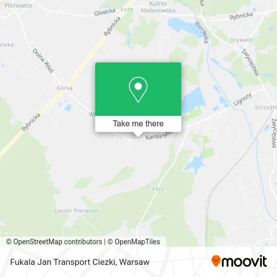 Карта Fukala Jan Transport Ciezki