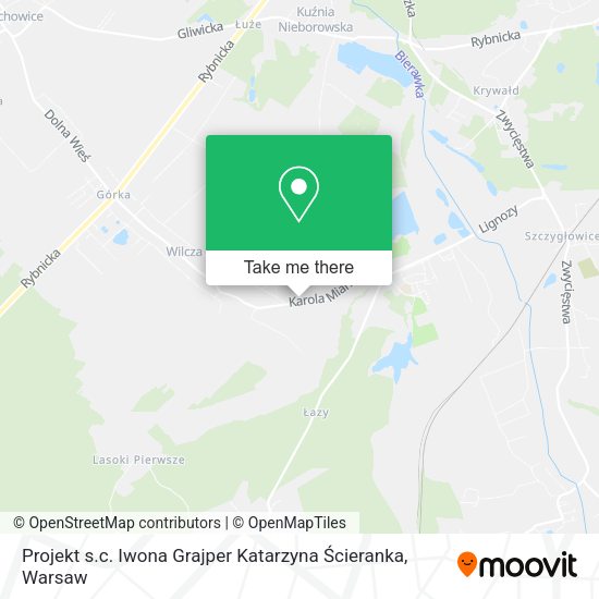 Projekt s.c. Iwona Grajper Katarzyna Ścieranka map