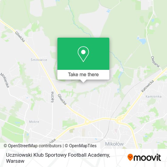 Uczniowski Klub Sportowy Football Academy map