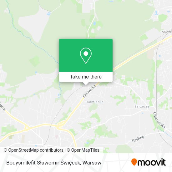 Bodysmilefit Sławomir Święcek map