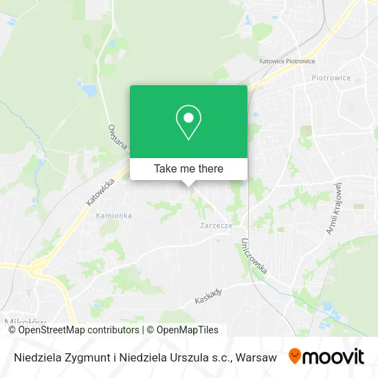 Карта Niedziela Zygmunt i Niedziela Urszula s.c.