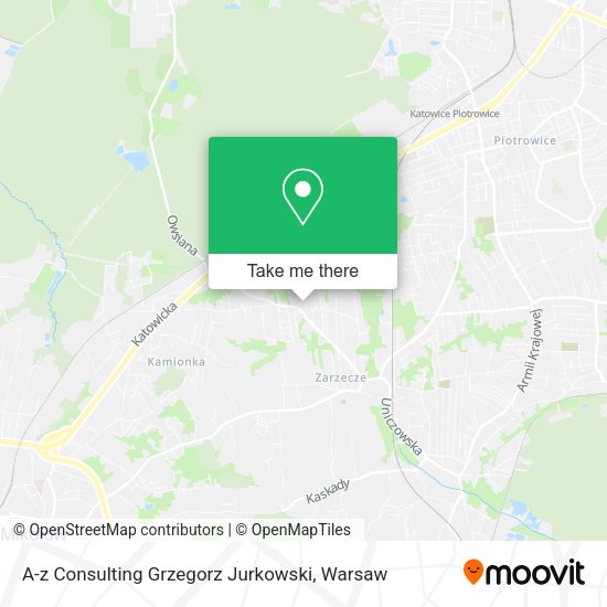 Карта A-z Consulting Grzegorz Jurkowski