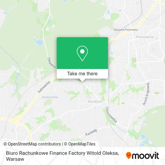 Biuro Rachunkowe Finance Factory Witold Oleksa map