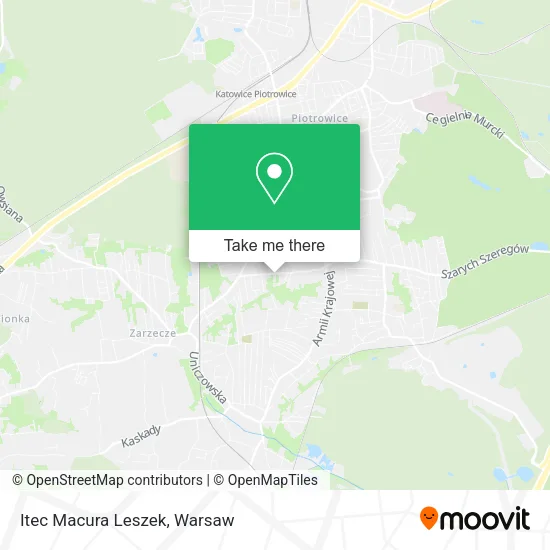 Карта Itec Macura Leszek