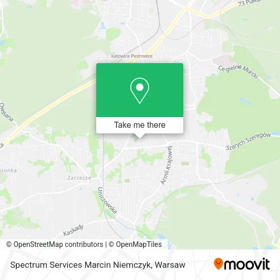 Карта Spectrum Services Marcin Niemczyk