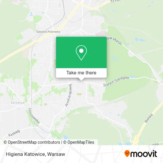 Карта Higiena Katowice