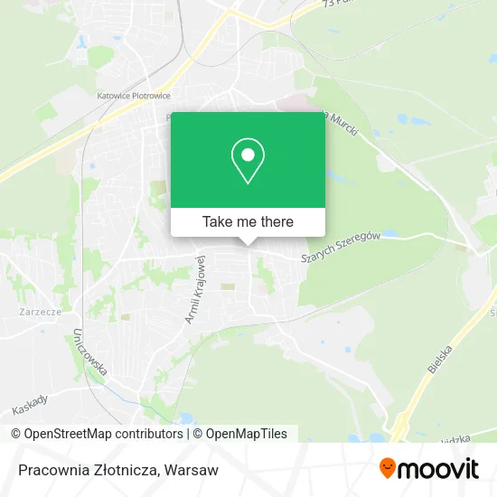Pracownia Złotnicza map