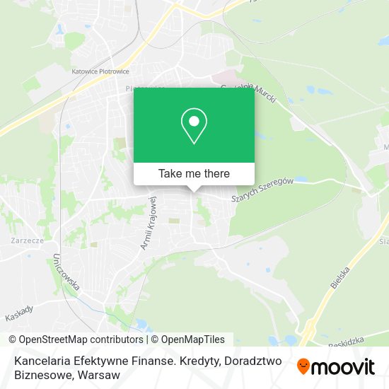 Kancelaria Efektywne Finanse. Kredyty, Doradztwo Biznesowe map