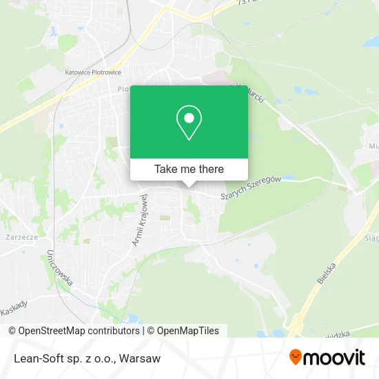 Lean-Soft sp. z o.o. map