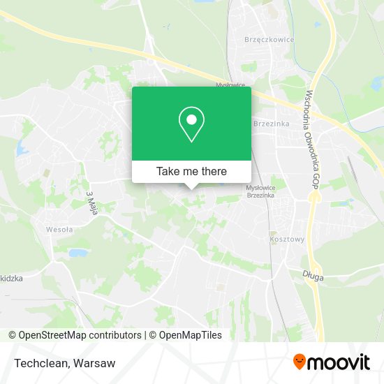 Techclean map