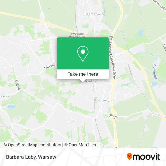 Карта Barbara Laby