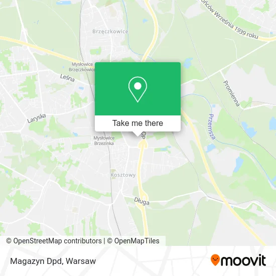 Карта Magazyn Dpd