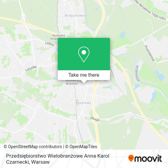 Przedsiębiorstwo Wielobranżowe Anna Karol Czarnecki map