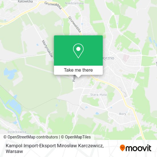 Карта Kampol Import-Eksport Mirosław Karczewicz