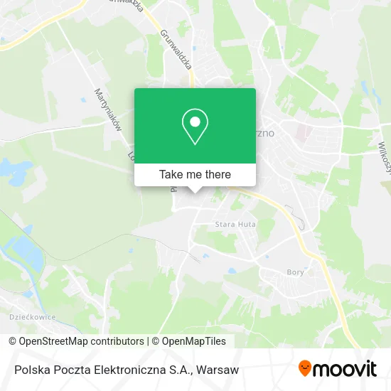Карта Polska Poczta Elektroniczna S.A.