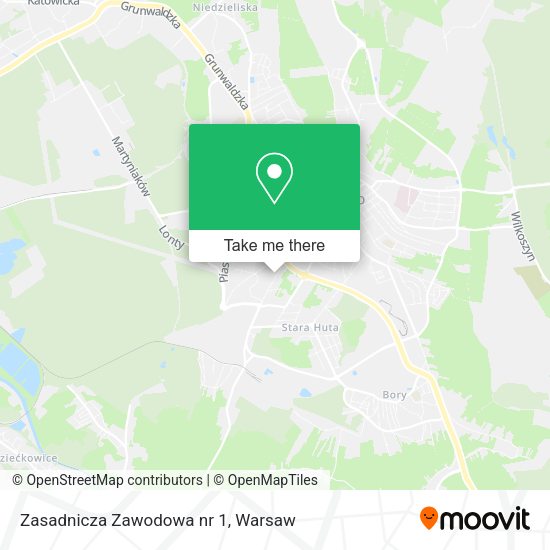 Zasadnicza Zawodowa nr 1 map