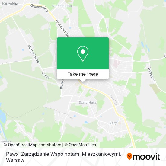 Pawx. Zarządzanie Wspólnotami Mieszkaniowymi map