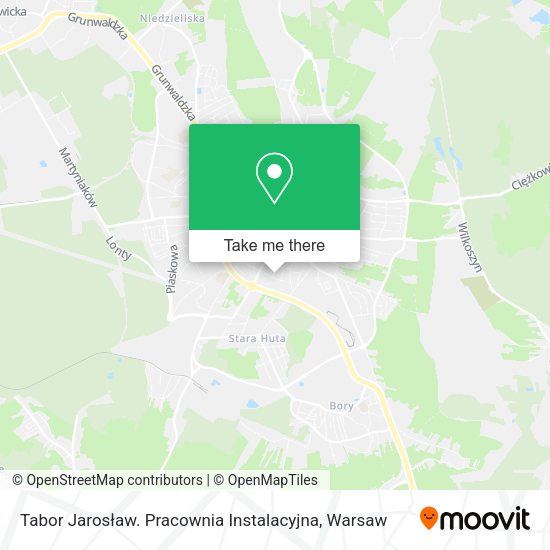 Tabor Jarosław. Pracownia Instalacyjna map