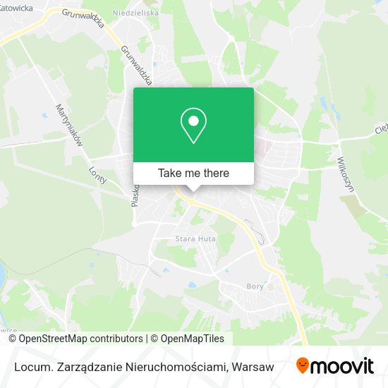 Locum. Zarządzanie Nieruchomościami map