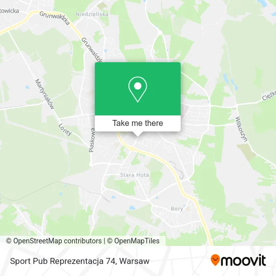 Карта Sport Pub Reprezentacja 74