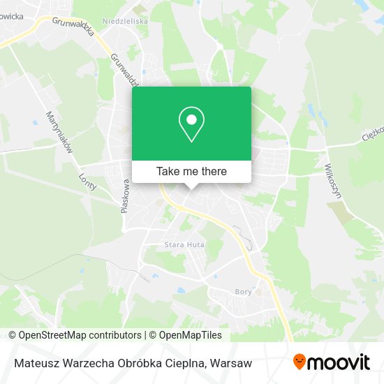 Mateusz Warzecha Obróbka Cieplna map