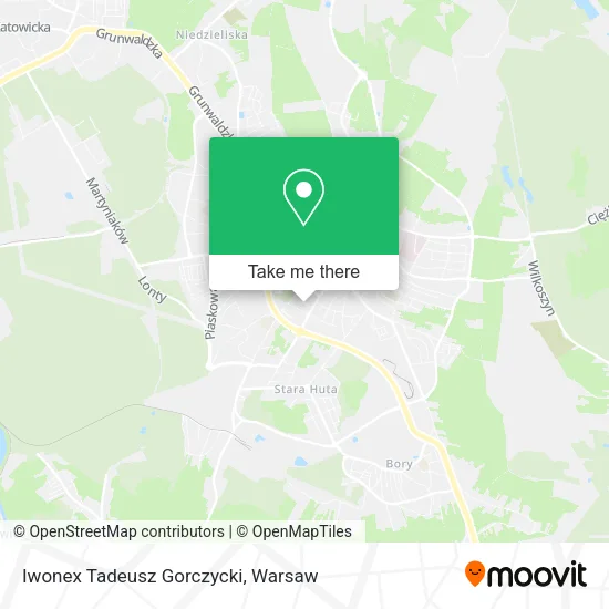 Карта Iwonex Tadeusz Gorczycki