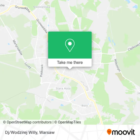 Dj/Wodzirej Willy map