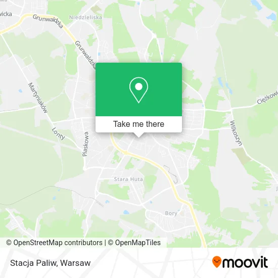 Карта Stacja Paliw