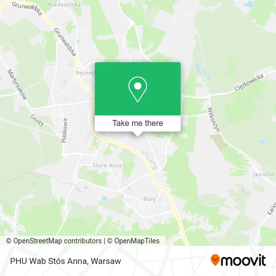PHU Wab Stós Anna map