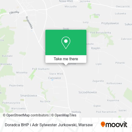 Doradca BHP i Adr Sylwester Jurkowski map