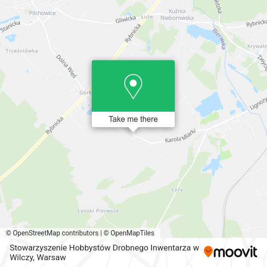 Stowarzyszenie Hobbystów Drobnego Inwentarza w Wilczy map