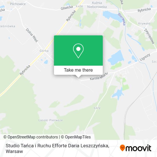 Studio Tańca i Ruchu Efforte Daria Leszczyńska map