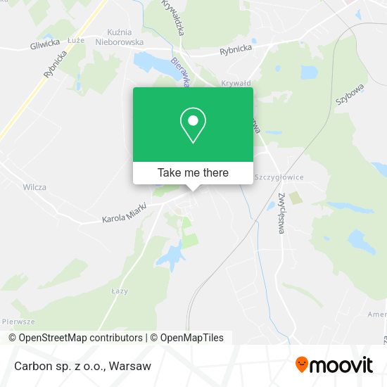 Carbon sp. z o.o. map