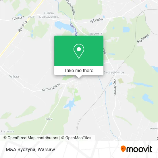 Карта M&A Byczyna