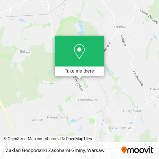 Карта Zakład Gospodarki Zasobami Gminy