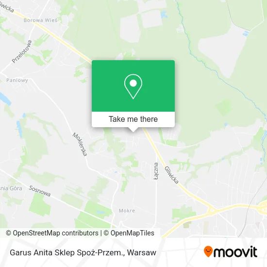 Garus Anita Sklep Spoż-Przem. map