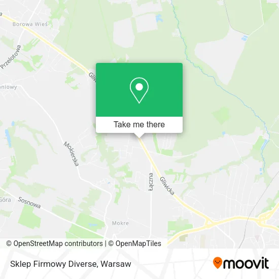 Sklep Firmowy Diverse map