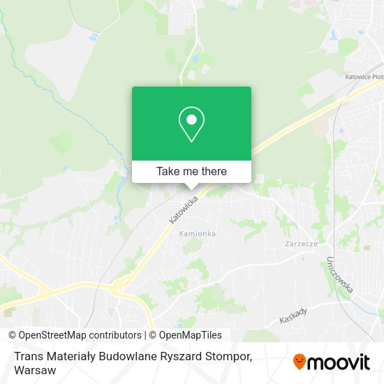 Trans Materiały Budowlane Ryszard Stompor map