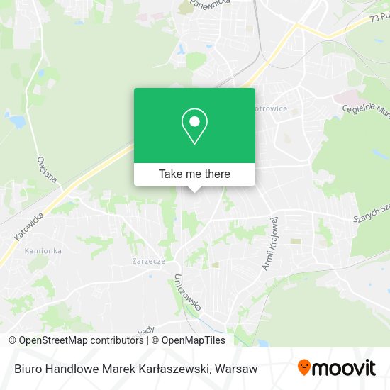 Biuro Handlowe Marek Karłaszewski map