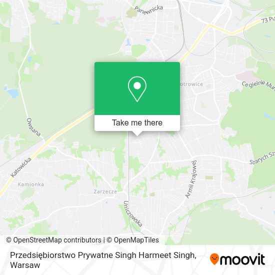 Przedsiębiorstwo Prywatne Singh Harmeet Singh map