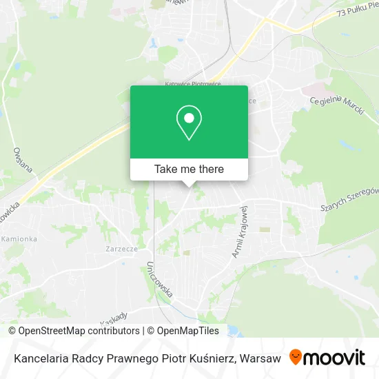 Kancelaria Radcy Prawnego Piotr Kuśnierz map