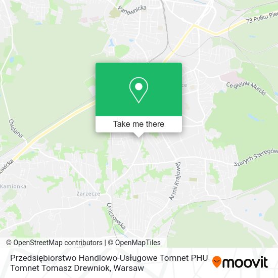 Przedsiębiorstwo Handlowo-Usługowe Tomnet PHU Tomnet Tomasz Drewniok map