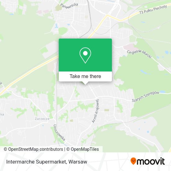 Intermarche Supermarket map