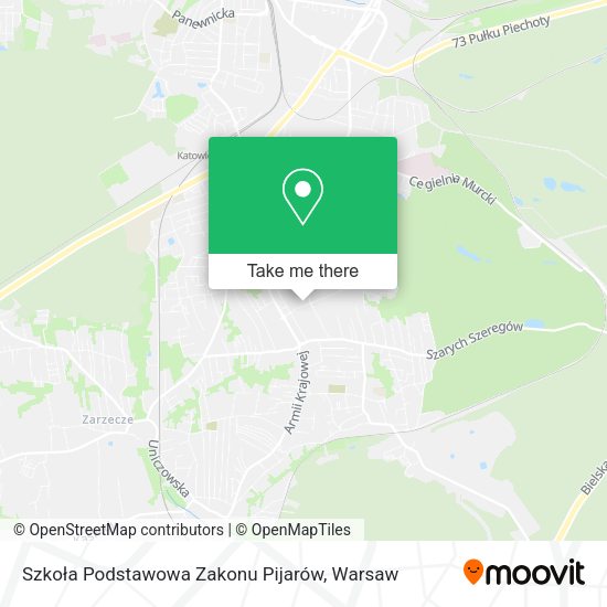 Szkoła Podstawowa Zakonu Pijarów map