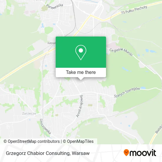 Карта Grzegorz Chabior Consulting
