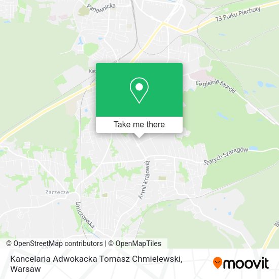 Kancelaria Adwokacka Tomasz Chmielewski map