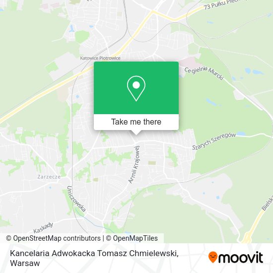 Kancelaria Adwokacka Tomasz Chmielewski map